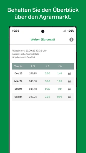 BayWa Trade mobile screenshot